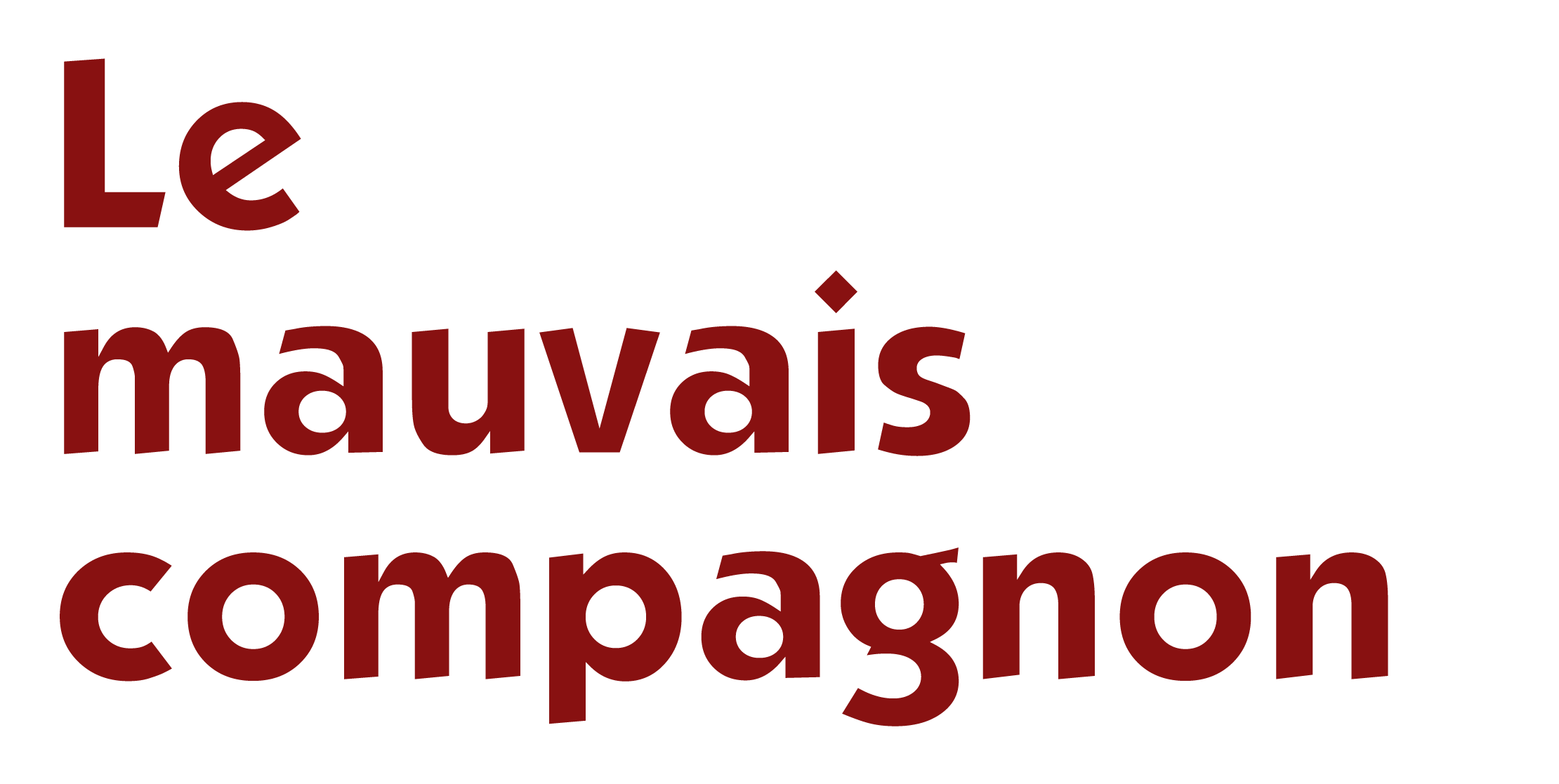 Logo officiel - Le mauvais compagnon